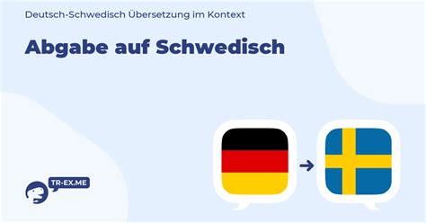 deutsch schwedisch übersetzung kostenlos